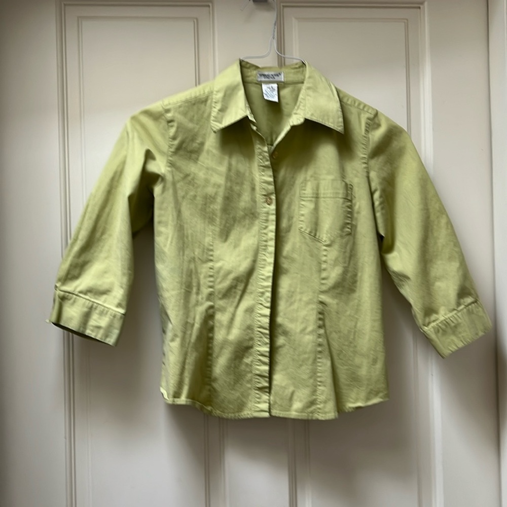 Edward Petite Stretch Blouse